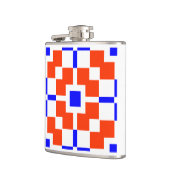 Rot und Blau, das sächsische Flachmann (Links)