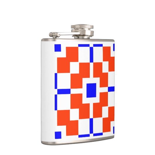 Rot und Blau, das sächsische Flachmann (Rechts)