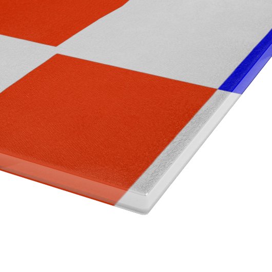 Rot und Blau, das sächsische Schneidebrett (Ecke)