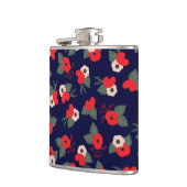 Rot und Blau flask Flachmann (Links)