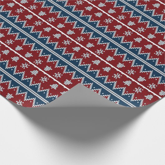 rot und blau geschenkpapier (Ecke)