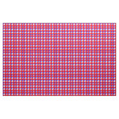 Rot und Blau Gingham Stoff (Yard (91,4 cm))