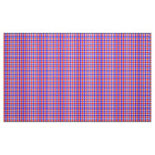 Rot und Blau Gingham Stoff (Fat Quarter (45,7 x 55,9 cm))