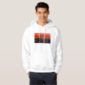 Rot und Blau Hoodie (Vorne ganz)