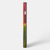Rot und Blau iPhone Hülle (Linke Seite)