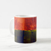 Rot und Blau Kaffeetasse (Vorderseite Links)