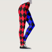 Rot und Blau Legging Leggings (Rechts)
