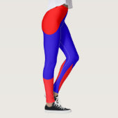 Rot und Blau Leggings (Rechts)