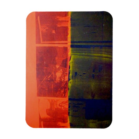 Rot und Blau Magnet (Vertikal)