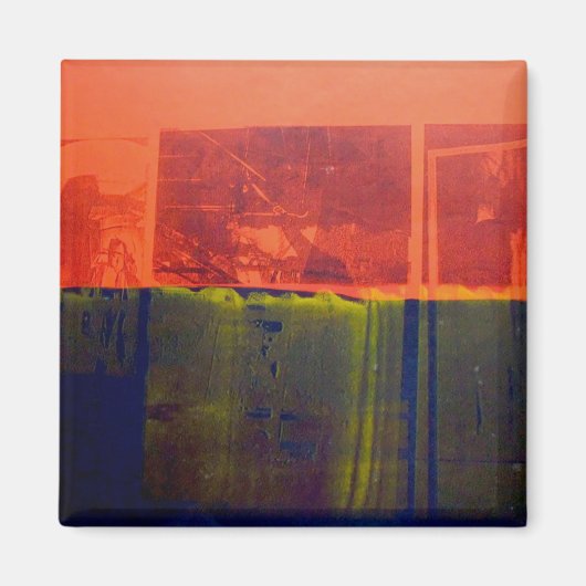 Rot und Blau Magnet (Vorne)