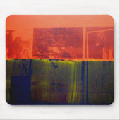 Rot und Blau Mousepad (Vorne)