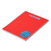 Rot und Blau Notizblock (Rotiert)