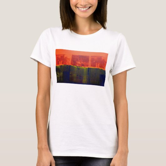 Rot und Blau T-Shirt (Vorderseite)
