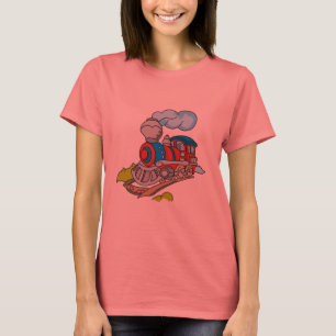 Rot und blaue Zug-T-Shirts und Geschenke T-Shirt