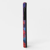 Rot und Blauholz Vintag Case-Mate iPhone Hülle (Hinten/Links)