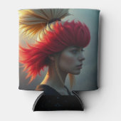 Rot und Blonde Dosenkühler (Vorderseite)