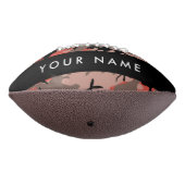 Rot und braun Camouflage Ihr Name Persönlich gesta Football (Gedreht 270)
