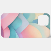Rot und braun, rund Case-Mate iPhone hülle (Rückseite (Horizontal))