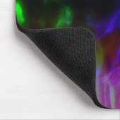 Rot und dunkelblau, in sanften Wellen getaucht Mousepad (Ecke)