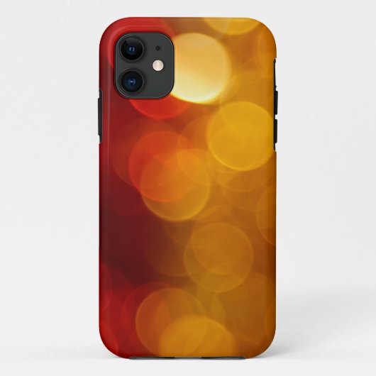 Rot und Gelb aus dem Fokus Case-Mate iPhone Hülle (Rückseite)