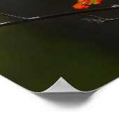 Rot-und Gelb-Blatt Poster (Ecke)