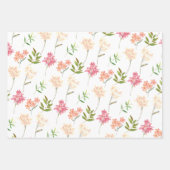 Rot und Gelb Geschenkpapier Set (Vorderseite 2)