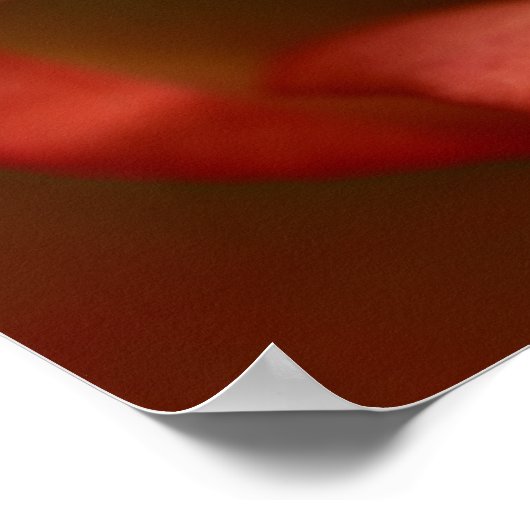 Rot und Gelb Poster (Ecke)