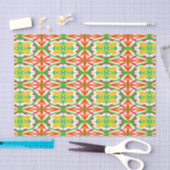 Rot und Gelb Seidenpapier (Handwerk)