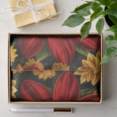 Rot und Gelb Seidenpapier (Geschenk)