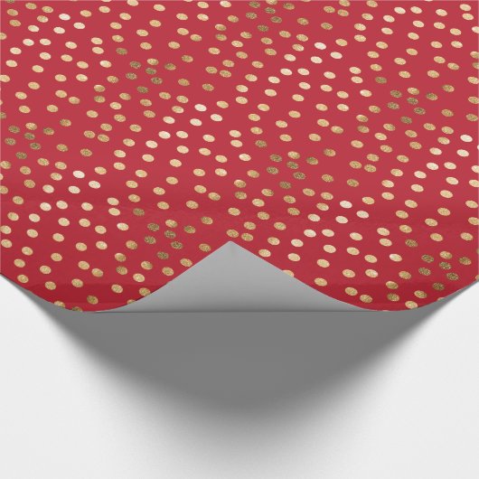Rot und geschenkpapier (Ecke)