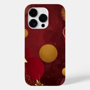 ROT UND GOLD Case-Mate iPhone 14 PRO HÜLLE