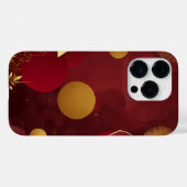 ROT UND GOLD Case-Mate iPhone HÜLLE (Rückseite (Horizontal))