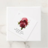 Rot und Gold Geschenkanhänger (Beispiel)