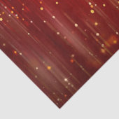 Rot- und Gold-Glitzer Seidenpapier (Detail)