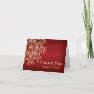 ROT UND GOLD INDISCHER STIL HOCHZEIT DANKE