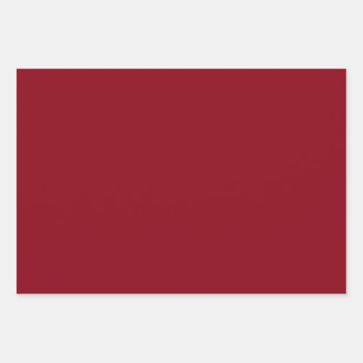 Rot und Gold Polka Dots Streifen fest Geschenkpapier Set (Vorderseite)