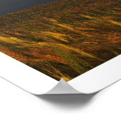 Rot und Gold Poster (Ecke)