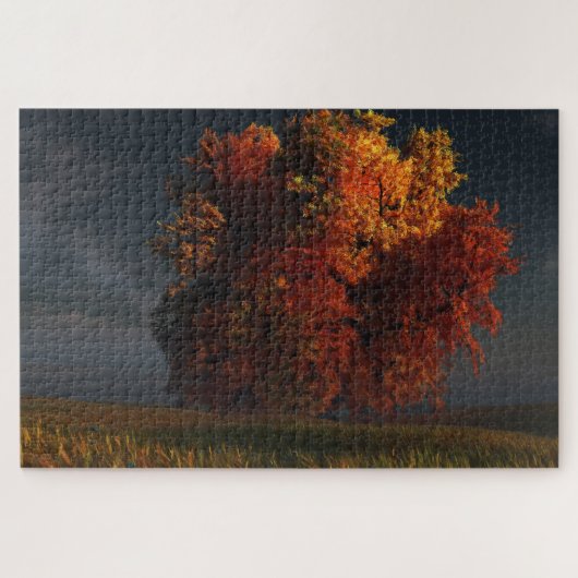 Rot und Gold Puzzle (Horizontal)