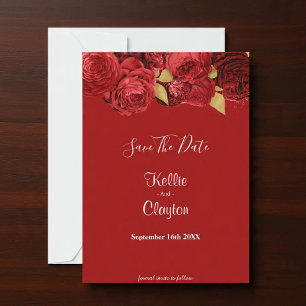 Rot und Gold Save the Date