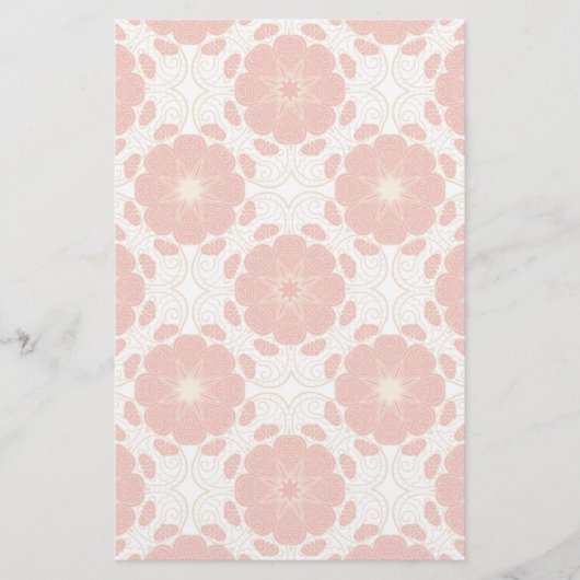 Rot- und Goldflur Briefpapier (Vorderseite)