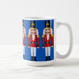 Rot und Goldnussknacker Kaffeetasse