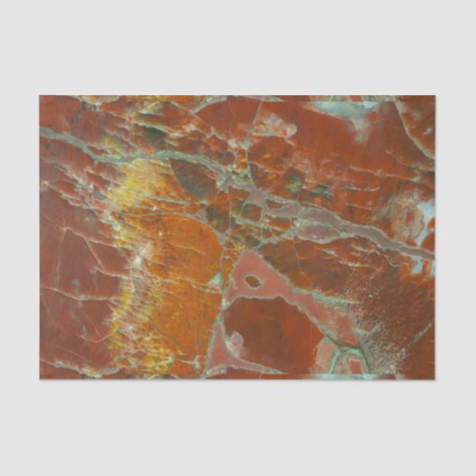 Rot und GoldPertrified Holz Seidenpapier (Vorderseite)