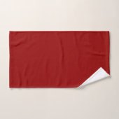Rot und Grau Badhandtuch Set (Handtuch)