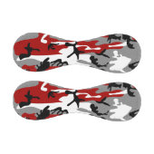 Rot und Grau Camouflage, Militär, Armee Baseball (Paneele)