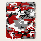Rot und Grau Camouflage, Militär, Armee Planer (Rückseite)