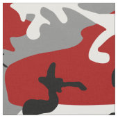 Rot und Grau Camouflage, Militär, Armee Stoff (Nahaufnahme)