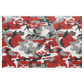 Rot und Grau Camouflage, Militär, Armee Stoff (Fat Quarter (45,7 x 55,9 cm))