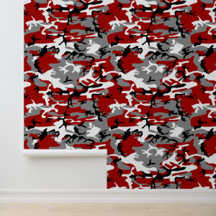 Rot und Grau Camouflage, Militär, Armee Tapete