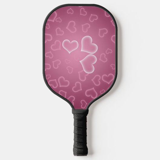 Rot und Grau-Pickleball-Paddel Pickleball Schläger (Vorderseite)