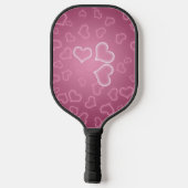 Rot und Grau-Pickleball-Paddel Pickleball Schläger (Rückseite)